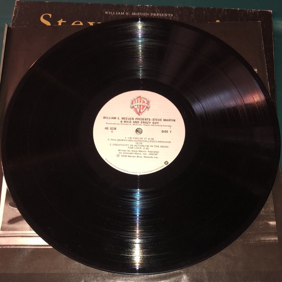 Steve Martin "A Wild & Crazy Guy"  Vintage Vinyl 1978 - Excellent Condition LP - Picture 5 of 5